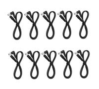 Professionnel Câble Audio Guitare Câble pour pédale d'effet connecteur de 5.5mm cordon d'alimentation sortie Patch d'alimentation guitares électriques(10pcs)