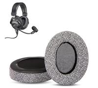 Professionnel Coussinets d’Oreille pour Audio Technica BPHS1 Casque Audio Compatible avec Audio Technica BPHS1 BPHS-1 BPHS1-XF4 Casque Audio(Tissu et Mousse à mémoire Coussinets de Rechange)