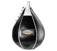 Professionnel Cuir Punching Ball Medium Noir/Cuir Speedball au design 6 éléments
