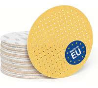 Professionnel Disques Abrasifs Attache Scratch Papier de Verre Grille à Poncer de Wabrasive Adapté pour Flex Girafe de Meulage Ponceuse de Plafond Ponceuse à Sec et Ponceuse à Disque - K100/25 Pièces