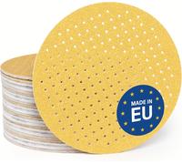 Professionnel Disques Abrasifs Attache Scratch Papier de Verre Grille à Poncer de Wabrasive Adapté pour Flex Girafe de Meulage Ponceuse de Plafond Ponceuse à Sec et Ponceuse à Disque - K100/25 Pièces