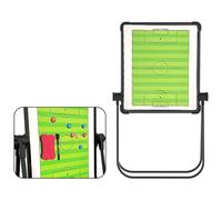 Professionnel Entraîneur Basketball, Soccer Magnetic Coaching Board, avec Surface Effaçable à Sec, Support Réglable en Hauteur et Rotation à 360°, Aucun Assemblage Requis(Small,Football)