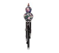 Professionnel Hulusi C Bb Key Hulusi Gourd FluteRosewood Ebony Construction Avec Trois Clés Supplémentaires(Ebony (Key of C))