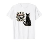 Professionnel Maison Panther Servant Chat Humour Chat Parents T-Shirt Graphique avec Valeur