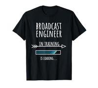 Professionnel Médias Cadeau Formation Broadcast Engineer T-Shirt