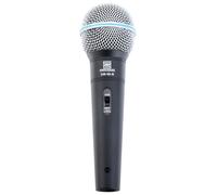 Professionnel Microphone Dynamique pour DJ Karaoke Filaire XLR Sono Chant