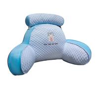 Professionnel Oreillers De Lecture, Coussin Dorsal Dossier Canapé Flex Confort, Et Housse Lavable ,Oreiller De Lecture Lit Adulte Avec Soutien Du Cou/Bras Pour Support Lombaire Au Lit (gris70 X 50)(Bl