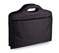 Professionnel Serviette Classeur Porte-Documents/Tablette Sac à Main Homme Pochette Avec Poignée Format A4 Noir Cartable Collège Sacoche Portable Bag Business