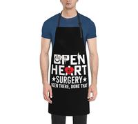 Professionnel Tabliers Chirurgie À Cœur Ouvert, J'Y Suis Allé, Je L'Ai Fait Réglable Tabliers Étanche Apron Pour École Boutique De Fleurs Bbq