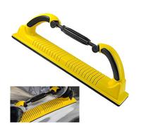 Professionnelle Jaune Cale a Poncer Main, Ponceuse Platre, Ponceuse à Main, 70 x 400 mm Outil de Ponçage Manuel, Utilisé pour le Polissage et le Meulage