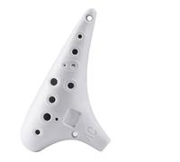 Professionnelle ocarina Ocarina 12 Trous Alto AC Spécial Résine Débutant(White)