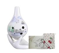 Professionnelle ocarina Ocarina 6 Trous Débutant Alto Accordé En Résine Plastique(3/4)