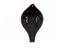 Professionnelle ocarina Ocarina 6 Trous Fumé Débutant Avec Matériel Pédagogique Alto Clé AC(Smoked Tai Chi SC (treble))