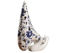 Professionnelle ocarina Ocarina Alto 12 Trous En Do Instrument De Flûte En Porcelaine Bleu Et Blanc