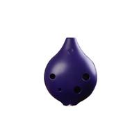 Professionnelle ocarina Ocarina Alto En Do 6 Trous En Forme De Larme En Plastique Ensemble Complet D'accessoires(3)