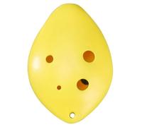 Professionnelle ocarina Ocarina Avec Corde De Cou De Recueil De Chansons En Céramique Petit Instrument À Vent Professionnel(Yellow)