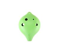 Professionnelle ocarina Ocarina En Résine Spécial 6 Trous AC Tune Instrument D'enseignement Pour Débutants(Green SC Treble C)