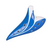Professionnelle ocarina Ocarina Noir Et Blanc 12 Trous Alto Do AC Débutant Professionnel(3/4)