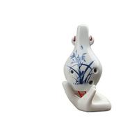Professionnelle ocarina Ocarina Professionnel Alto 6 Trous En Do Ensemble Complet D'accessoires Et De Matériel Pédagogique(Orchid)