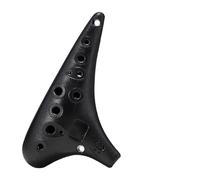 Professionnelle ocarina Ocarina Spécial 12 Trous Alto AC Accordage Résine Débutant(Black)