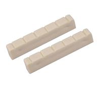 Professionnelle Sillet De Guitare Écrou À Cordes Fendues En Plastique Pour Guitare Classique Accessoire Blanc De 48mm La Réparation Et Le Remplacement