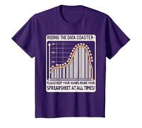 Professionnels des données T-Shirt, Enfant, Violet, 8 Ans