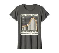 Professionnels des données T-Shirt, Femme, Asphalte, S