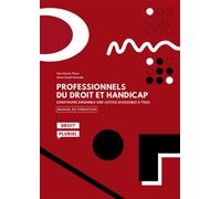 Professionnels du droit et handicap Construire ensemble une justice accessible à tous - Journaux Officiels - Journaux Officiels - broché - Etude