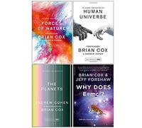 Professor Brian Cox & Jeff Forshaw 4 Books Collection Set (Forces of Nature, The Planets, Human Universe, Why Does E=mc2?)