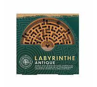 Professor Puzzle - Labyrinthe Antique - Casse-tête en Bois Double Face Inspiré du Mythe du Minotaure - Parviendrez-Vous à relever ce défi Mythique en retrouvant Votre Chemin ?