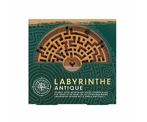 Professor Puzzle - Labyrinthe Antique - Casse-tête en Bois Double Face Inspiré du Mythe du Minotaure - Parviendrez-Vous à relever ce défi Mythique en retrouvant Votre Chemin ?