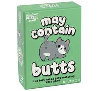Professor PUZZLE May Contain Butts Jeu de Cartes à partir de 6 Ans 2 à 6 Joueurs Temps de Jeu de 15 Minutes