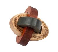 Professor Puzzle - Noeud Celtique - Casse-Tête en Bois, 10 x 10 cm, Marron