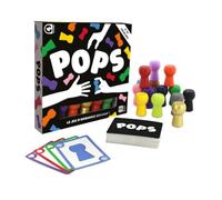 Professor Puzzle - POPS - Jeu d’Ambiance Rapide et Fun pour 3 à 14 Joueurs - Observation et rapidité - Serez-Vous Assez Rapide pour Attraper Un des Bouchons - Parties de 15 Min - dès 6 Ans