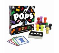 Professor Puzzle - POPS - Jeu d’Ambiance Rapide et Fun pour 3 à 14 Joueurs - Observation et rapidité - Serez-Vous Assez Rapide pour Attraper Un des Bouchons - Parties de 15 Min - dès 6 Ans
