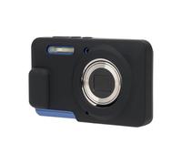 PROfezzion Coque de protection fine en silicone pour appareil photo numérique Kodak PIXPRO FZ55 avec protecteur d'écran en verre et dragonne pour appareil photo numérique Kodak FZ55 - Noir