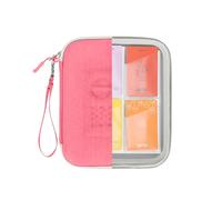 PROfezzion Étui pour cartes Yoto, albums de cartes jusqu'à 88 cartes, pages de protection transparentes et poches inclinées pour un accès pratique, fermeture éclair avec sangle de transport