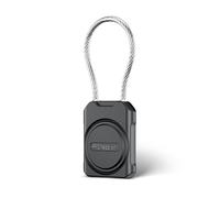 PROfezzion Étui Protecteur pour Airtag, Étui Résistant aux Rayures et Étanche IPX8 pour Collier d'animaux, Clés de Voiture, Sac à Dos d'enfant, Bagage, Sacoche d'Appareil Photo (Black)