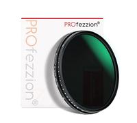 PROfezzion Filtre ND 49mm Variable ND2-2000 Densité Neutre 1-11 Stops pour Canon EOS R100 R50 R10 + RF-S 18-45mm Objectif Kit, pour Canon EOS M50 M5 M6 Mark II + EF-M 15-45mm Objectif Kit et Plus