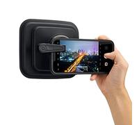 PROfezzion Pare-Soleil pour téléphone, Kit Anti-Reflets et Filtre pour téléphone Portable pour iPhone 15 15 Plus 15 Pro Max 14 13 12 11 X XR XS Kit Photographie Noir Silicone