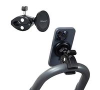 PROfezzion Porte-Téléphone Magnétique en Métal, Support de Telephone pour Velo, Vélos de Fitness, Tapis de Course, Salle de Sport, Chariot de Golf, Poussette pour MagSafe iPhone 16 15 14 13 Pro Max