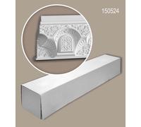 Profhome 150524-box 1 carton 2 pièces Corniche Moulure de plafond Motifs décoratifs d'architecture musulmane style marocain 4 m
