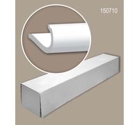 Profhome 150710-box 1 carton 2 pièces Corniche Moulure de plafond design intemporel classique 4 m