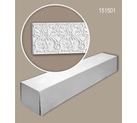 Profhome 151501-box 1 carton 4 pièces Cimaise Lambris mural Motifs décoratifs d'architecture musulmane style marocain 8 m