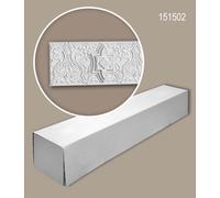 Profhome 151502-box 1 carton 2 pièces Cimaise Lambris mural Motifs décoratifs d'architecture musulmane style marocain 4 m