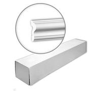 Profhome Cimaises 651302-box 200 cm x 2,5 cm x 6 cm Polystyrène extrudé (XPS) prétraité 24 moulures / 48 m