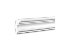 Profhome Corniche 150122 200 cm x 4 cm x 5 cm Mousse de polyuréthane rigide prétraité