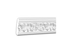 Profhome Corniche 150189 200 cm x 7,2 cm x 6,9 cm Mousse de polyuréthane rigide prétraité