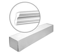 Profhome Corniches 150115-box 200 cm x 4,6 cm x 4,9 cm Mousse de polyuréthane rigide prétraité 12 moulures / 24 m
