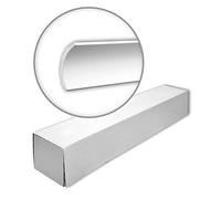 Profhome Corniches 150165-box 200 cm x 8,1 cm x 8,3 cm Mousse de polyuréthane rigide prétraité 10 moulures / 20 m